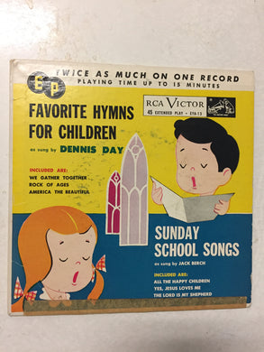 Favorite Hymns For Children Sunday School Songs - Slick Cat Books