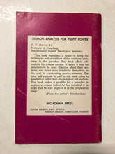 Sermon Analysis for Pulpit Power