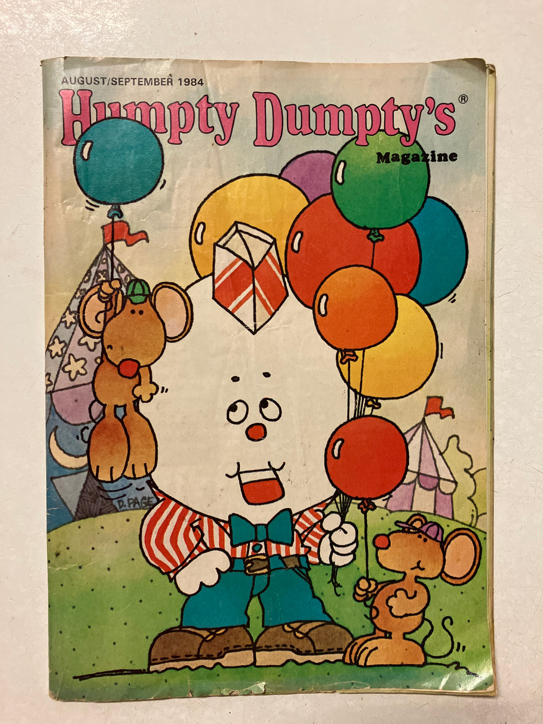 Humpty Dumpty’s Magazine August/September 1984 - Slick Cat Books