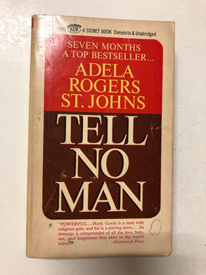 Tell No Man - Slick Cat Books