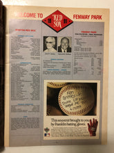 1991 Red Sox Fenway Park Scorebook Magazine Second Edition