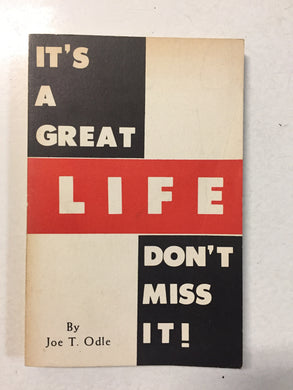 It's a Great Life Don't Miss It - Slickcatbooks
