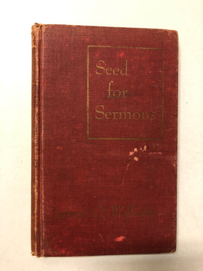 Seed for Sermons - Slick Cat Books