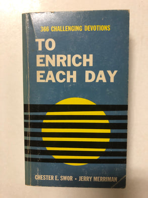 To Enrich Each Day - Slick Cat Books