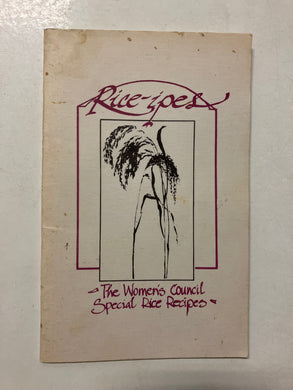 Rice-ipes: The Women’s Council Special Rice Recipes - Slick Cat Books 