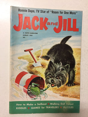 Jack and Jill Magazine August 1962 - Slickcatbooks