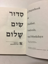 Siddur Sim Shalom A Prayerbook for Shabbat, Festivals, and Weekdays - Slickcatbooks