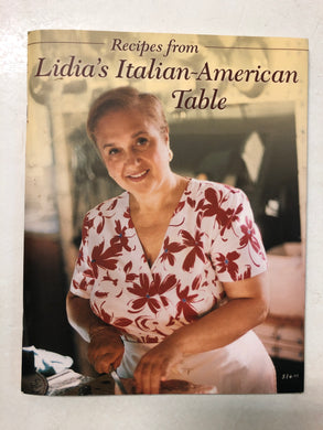 Recipes from Lidia’s Italian-American Table - Slick Cat Books 