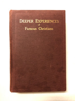 Deeper Experiences of Famous Christians - Slick Cat Books 