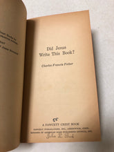 Did Jesus Write This Book?