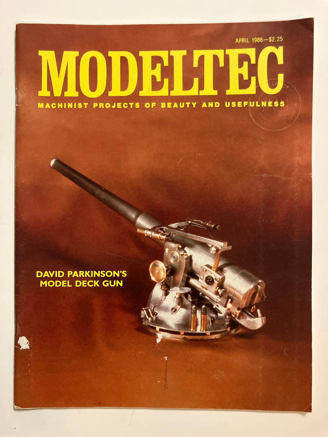 Modeltec April 1986 - Slick Cat Books 