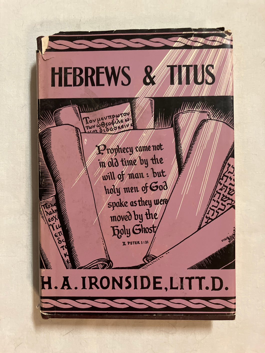 Studies in the Epistle to the Hebrews and the Epistle to Titus - Slick Cat Books 
