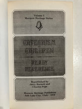 An 1877 Mormon Catechism for Children