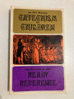 An 1877 Mormon Catechism for Children - Slick Cat Books 