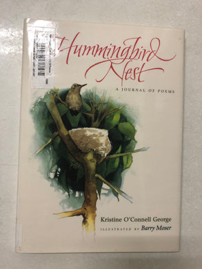 Hummingbird Nest A Journal of Poems - Slick Cat Books 