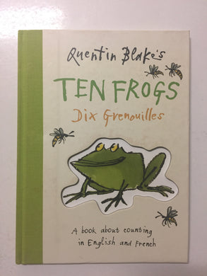 Quentin Blake’s Ten Frogs/Dix Grenouilles - Slick Cat Books 