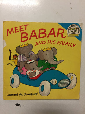 Meet Babar and His Family - Slickcatbooks