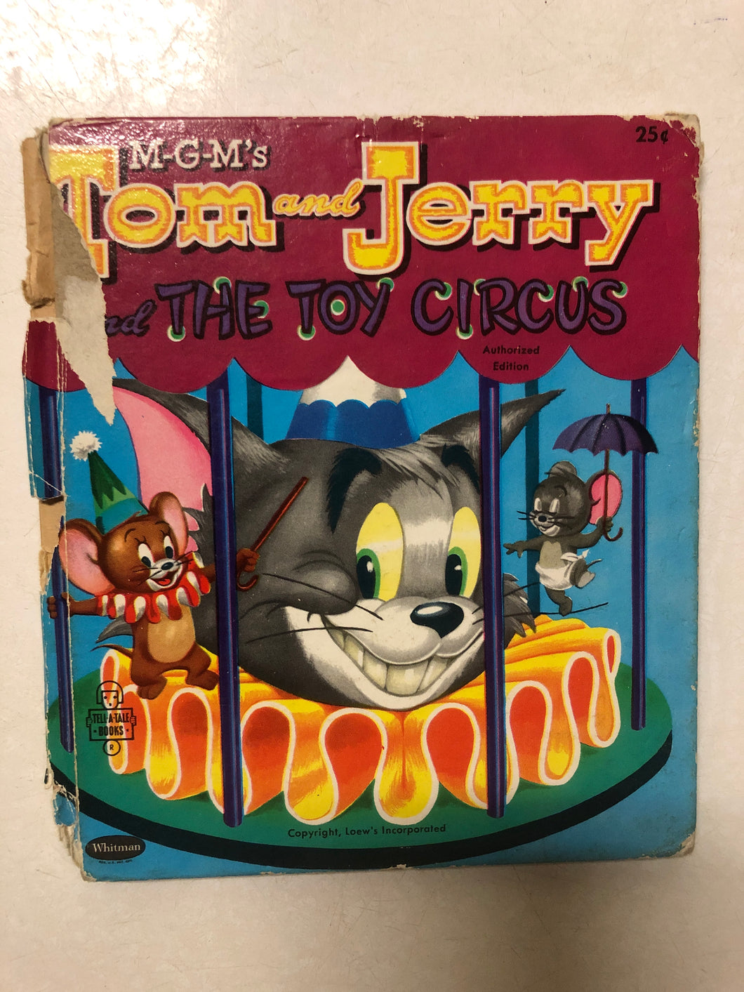 MGM’s Tom and Jerry and the Toy Circus - Slick Cat Books 