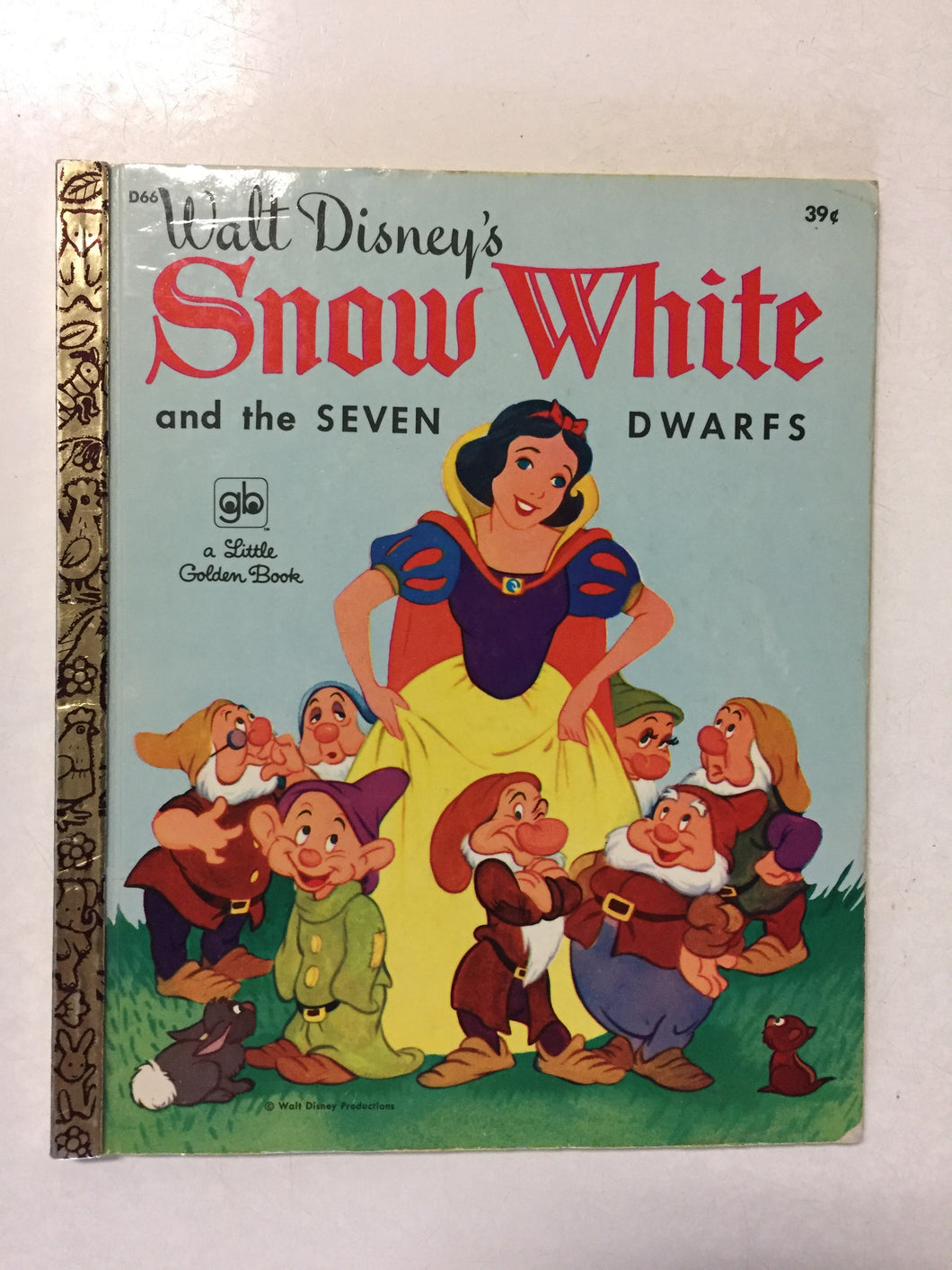 Walt Disney’s Snow White and the Seven Dwarfs - Slick Cat Books 