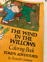 The Wind in the Willows Coloring Book Toad’s Adventures