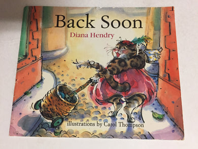 Back Soon - Slick Cat Book