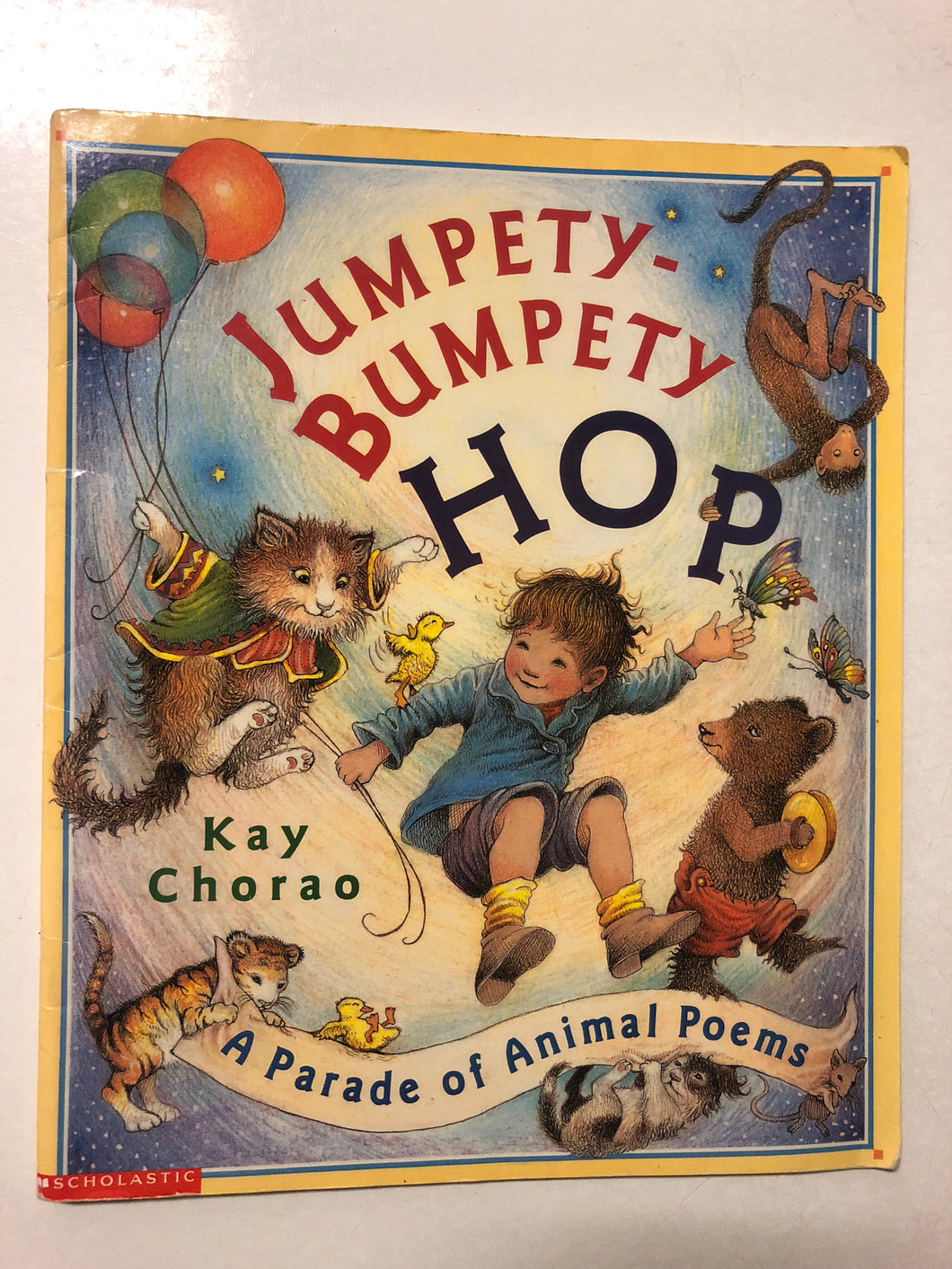 Jumpety-Bumpety Hop A Parade of Animals Poems - Slick Cat Books 