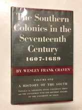 The Southern Colonies in the Seventeenth Century 1607 - 1689 - Slick Cat Books 