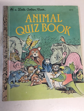 Animal Quiz Book - Slickcatbooks
