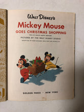 Walt Disney’s Mickey Mouse Goes Christmas Shopping - Slickcatbooks