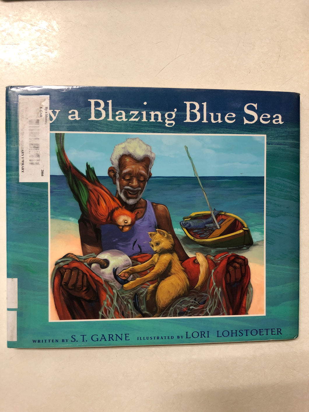 By a Blazing Blue Sea - Slick Cat Books 