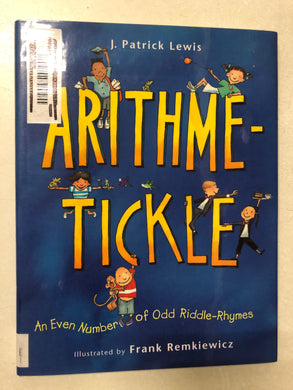 Arithmetic-Tickle An Even Number of Odd Riddle-Rhymes - Slick Cat Books 