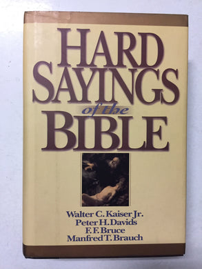 Hard Sayings of the Bible - Slickcatbooks