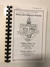 Portland Christian School 75th Anniversary Cookbook - Slickcatbooks