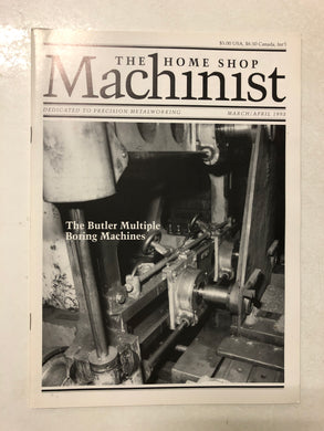 The Home Shop Machinist March/April 1993 - Slick Cat Books 