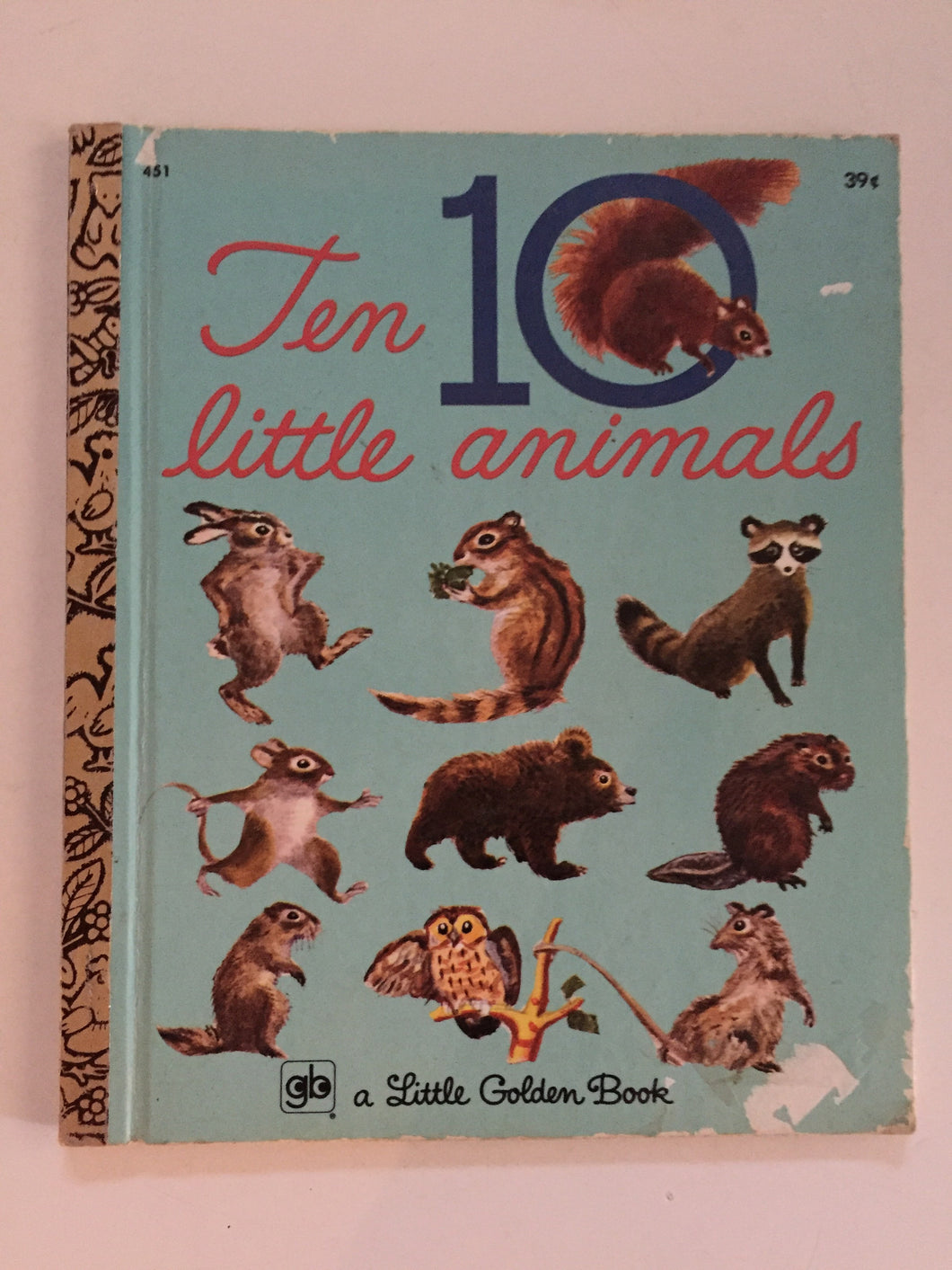 Ten Little Animals - Slickcatbooks