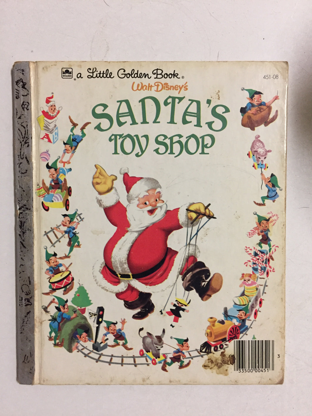 Walt Disney’s Santa’s Toy Shop - Slick Cat Books 