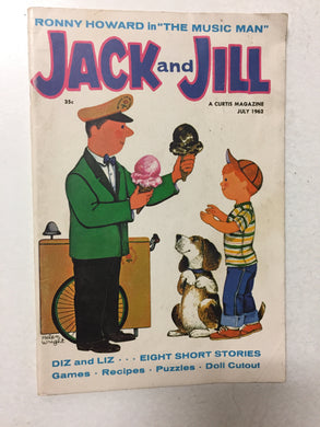 Jack and Jill Magazine July 1962 - Slickcatbooks