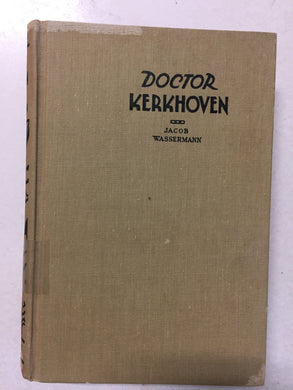Doktor Kerkhoven - Slick Cat Books