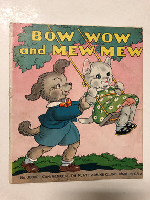 Bow Wow and Mew Mew - Slick Cat Books 