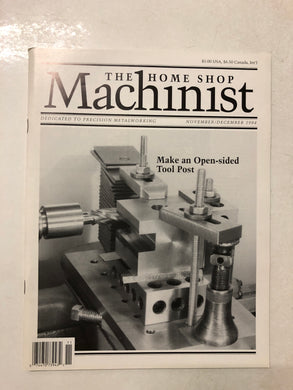 The Home Shop Machinist November/December 1994 - Slick Cat Books 