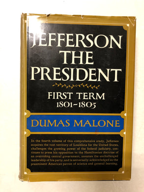 Jefferson the President First Term 1801-1805 - Slick Cat Books 
