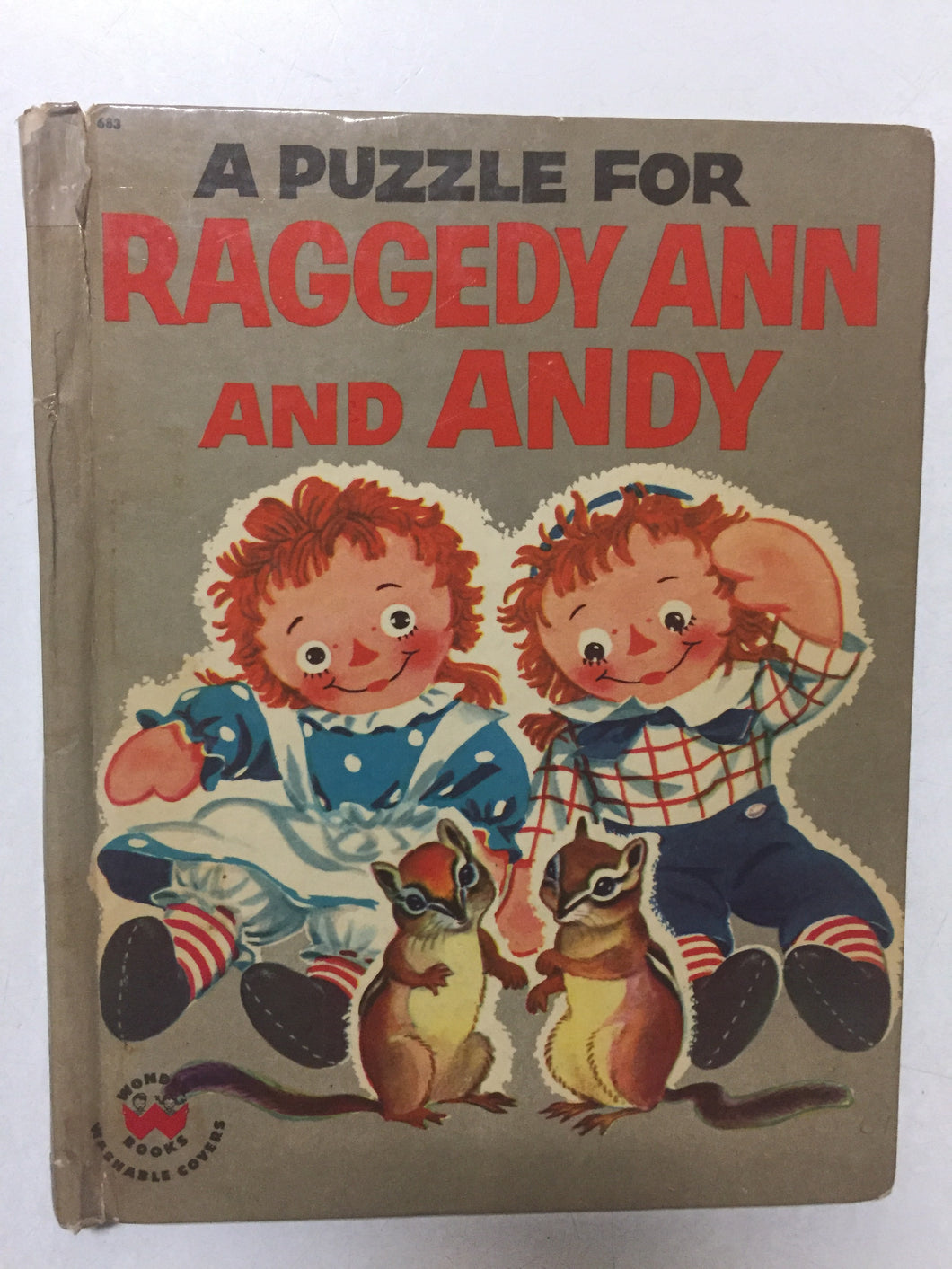 A Puzzle for Raggedy Ann and Andy - Slick Cat Books 