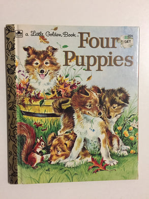 Four Puppies - Slick Cat Books 