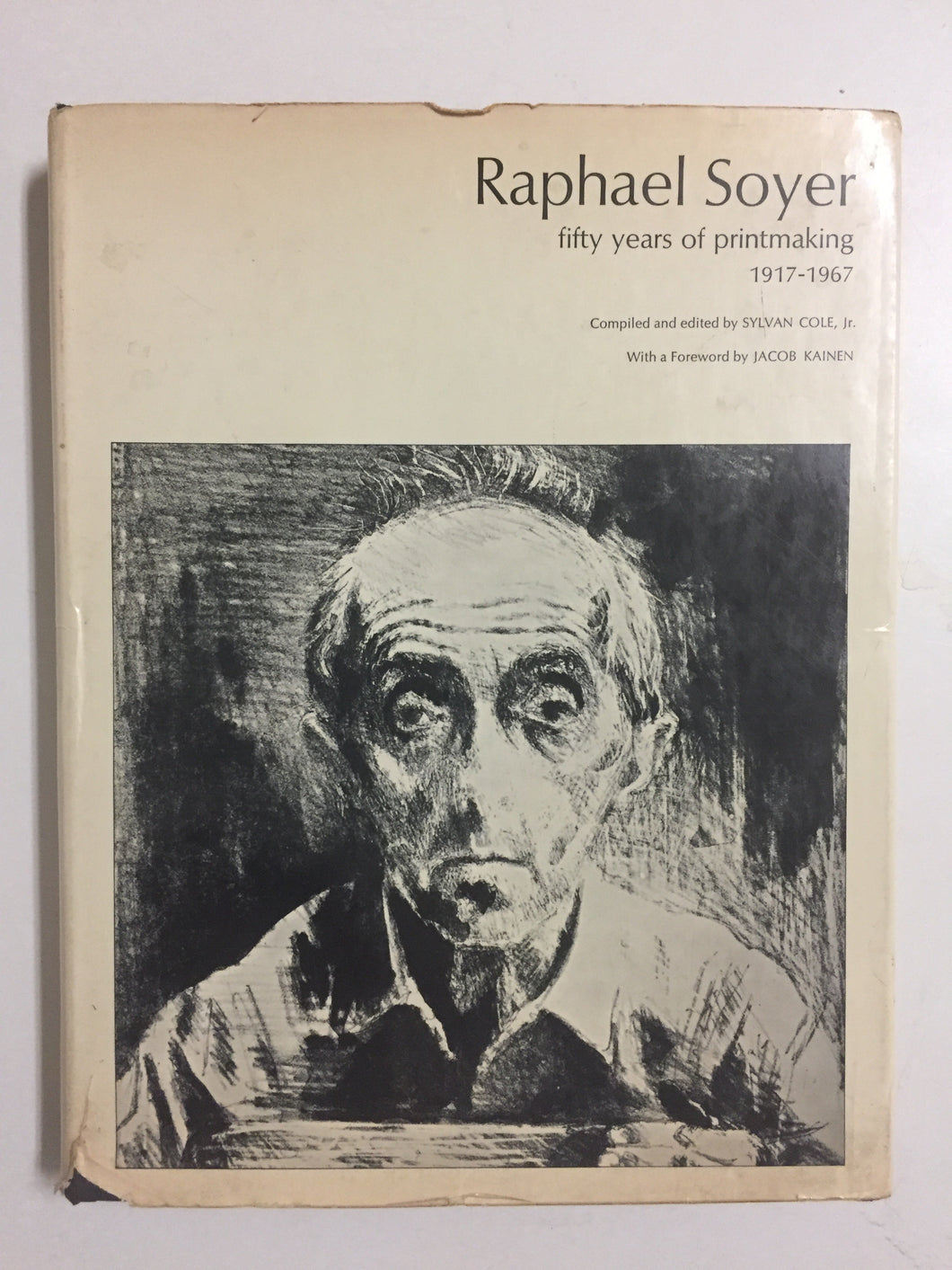 Raphael Soyer Fifty Years Of Printmaking - Slick Cat Books 