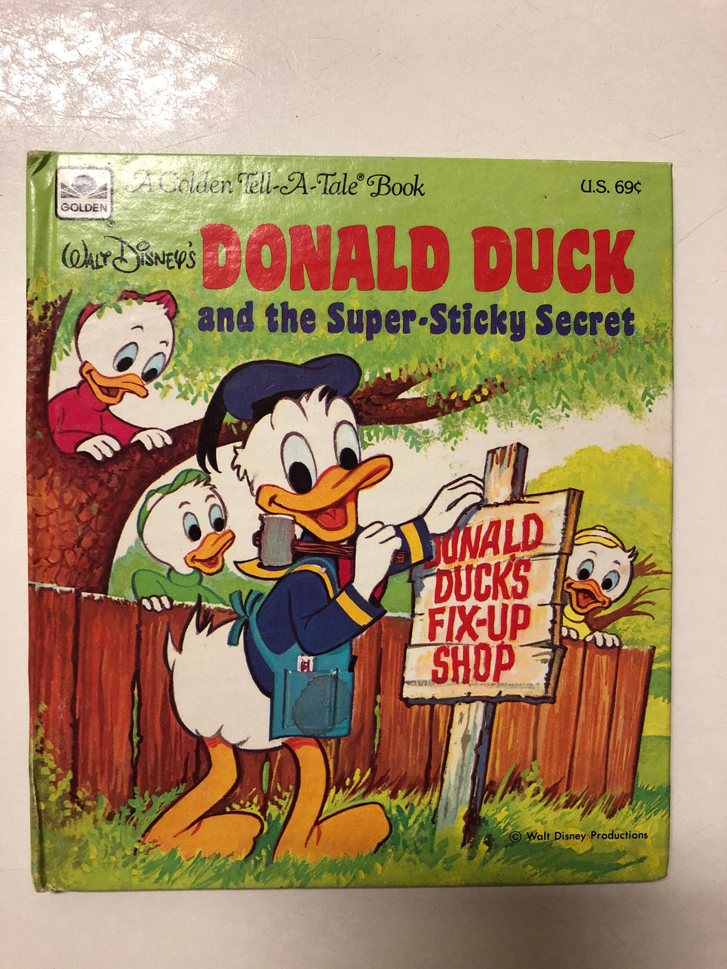 Walt Disney’s Donald Duck and the Super-Sticky Secret - Slick Cat Books 