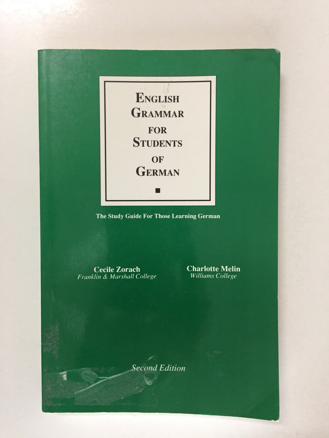 English Grammar For Students Of German - Slick Cat Books 