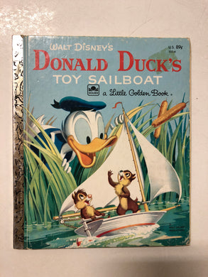 Walt Disney’s Donald Duck’s Toy Sailboat - Slick Cat Books 