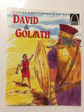 David & Goliath 1 Samuel 17 for Children - Slick Cat Books