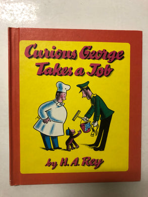 Curious George Takes a Job - Slick Cat Books 