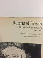 Raphael Soyer Fifty Years Of Printmaking 1917-1967 - Slickcatbooks